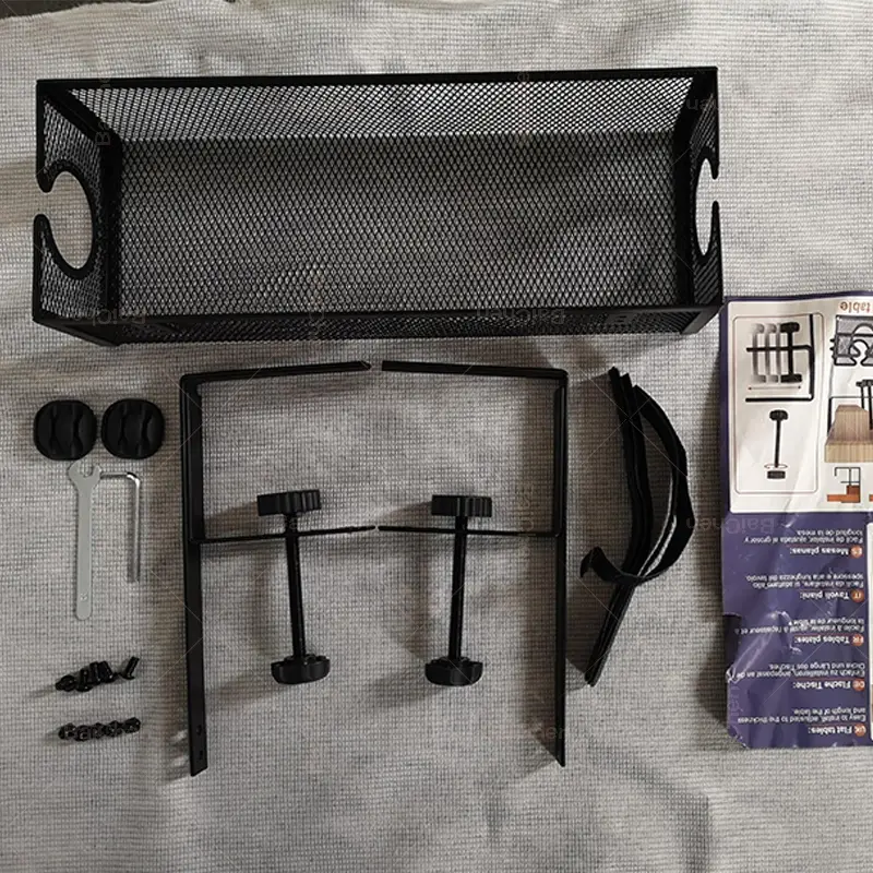 Under-Desk Cable Management Tray Metal