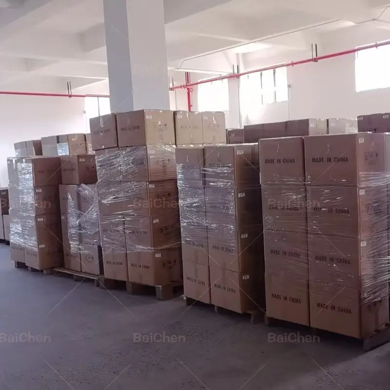 Cable trays and cable storage racks are being shipped.