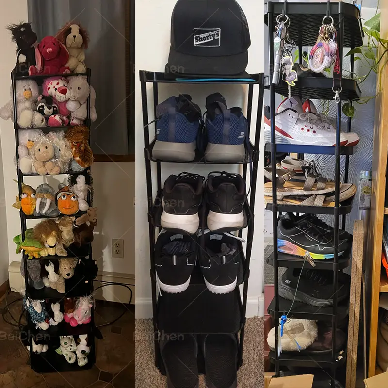 Performance of the bedroom shoe rack
