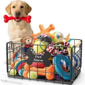 Cesta indestructible de juguetes para perros 2