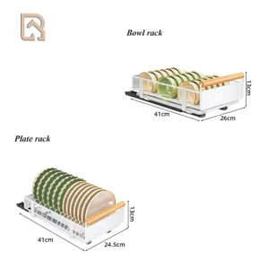 Dimensions of the seasoning storage rack